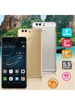 Cktel M9 Plus Smartphone, 4G / LTE, Dual Sim, Dual Camera,5.5inch, Gray